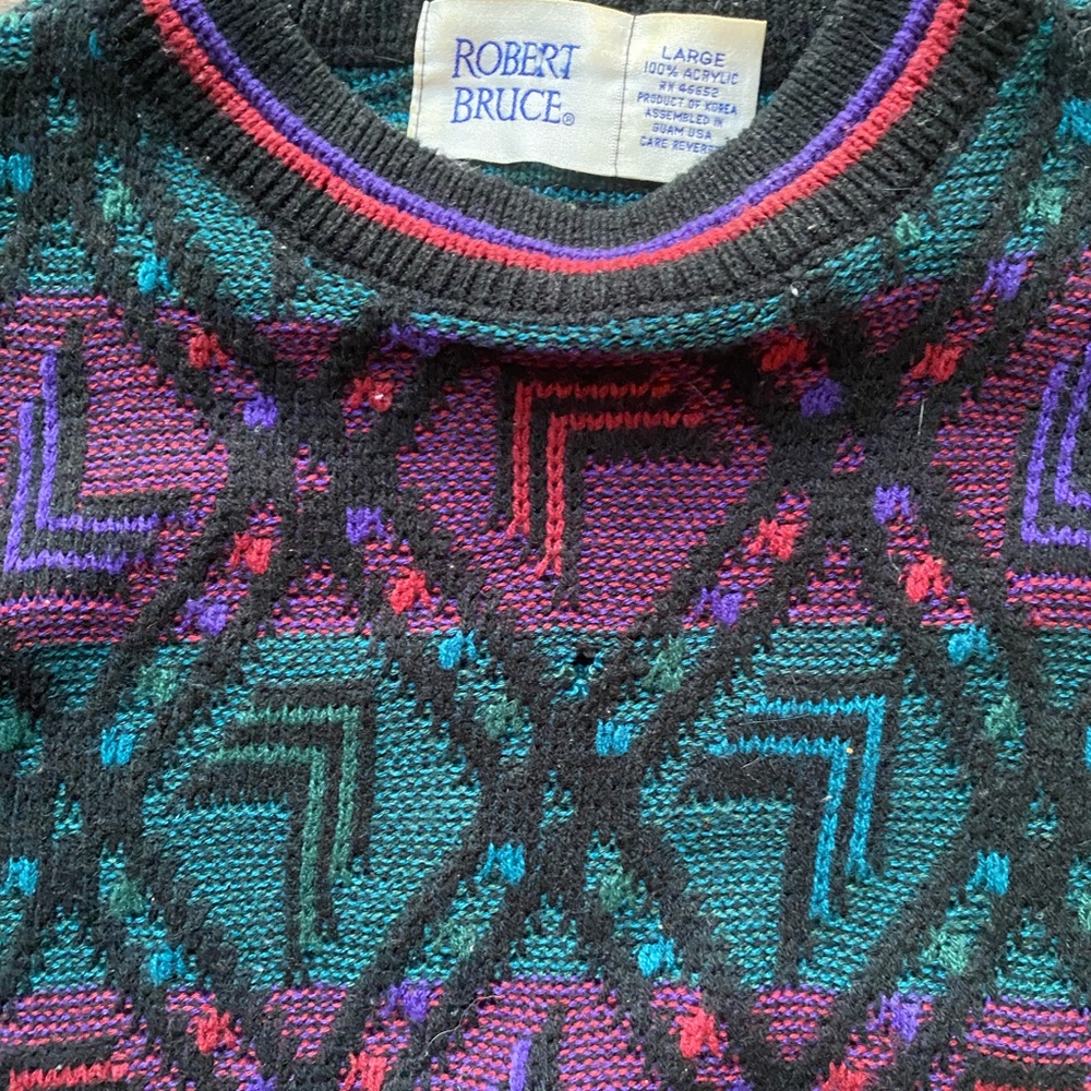 Patterned Sweater - Multicolor - Picture 2 of 4